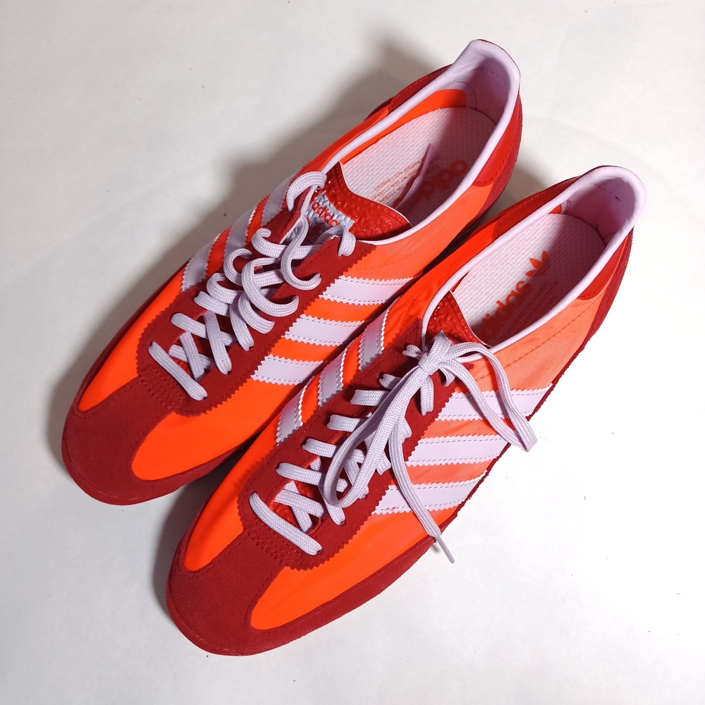 Adidas SL 72 OG Sneakers in Solar Red / Ice Lavender / Better Scarlet Size 10
